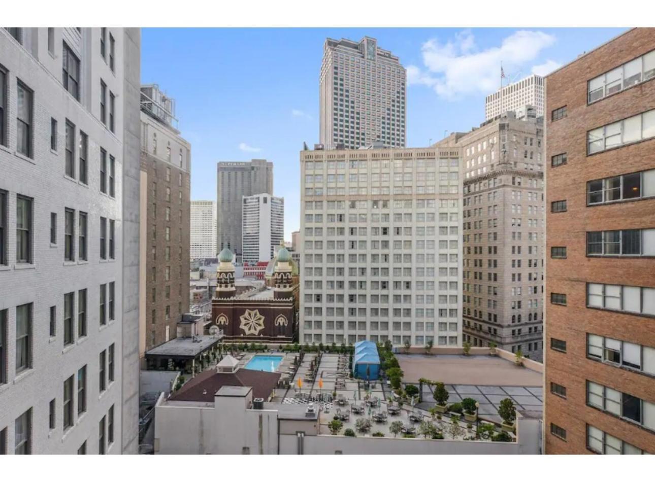 نيو أورلينز Amazing Condos Beautiful View 2 Blocks To French Quarter, Small Rooftop Pool, Gym, Seanger Theater, Super Dome, And Bourbon St المظهر الخارجي الصورة